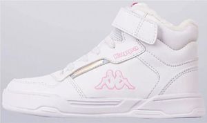KAPPA Mädchen-Sneaker-Stiefelette Weiß, Farbe:weiß, EU Größe:32