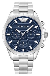 Police PEWJK2227804 Pánské multifunkční hodinky Steel/Blue