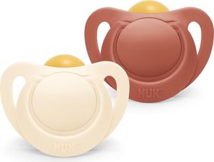 NUK for Nature Baby Schnuller Latex Gr.1 0-6M Rot NUK for Nature Baby Schnuller Latex Gr.1 0-6M Rot