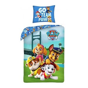 HALANTEX Obliečky Paw Patrol Team  Bavlna, 140/200, 70/90 cm