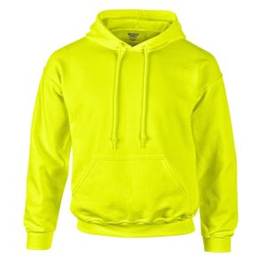 Gildan Heavyweight DryBlend Unisex Kapuzenpullover / Hoodie / Kapuzensweater BC461 (L) (Sicherheitsgrün)