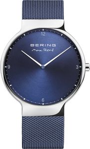 BERING by Max René Armbanduhr Analog Quarz Edelstahl blau 15540-307
