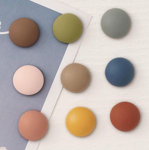18 starke, kugelförmige Kühlschrankmagnete, bunte Kühlschrankmagnete, süße, matte, dekorative Whiteboard-Magnete für Zuhause, Küche, Schließfach, Büro, Kalender, Whiteboard, Karten, Kunstharz, lustige Dekoration
