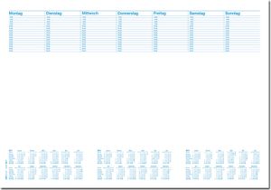 RNK Schreibunterlage Office 46633 480x330mm 30Blatt blanko/Kalender
