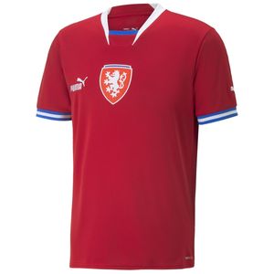 PUMA FACR Koszulka domowa Czech Republic 2022/23 Mężczyźni papryczka chilli L
