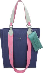 Fritzi aus Preußen Schultertasche Handtasche Canvas Izzy02 Tote Navy dunkelblau Fritzi aus Preußen Schultertasche Handtasche Canvas Izzy02 Tote Navy dunkelblau