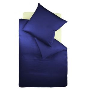 Fleuresse Interlock-Jersey-Bettwäsche colours dunkelblau 6061 155 x 200 cm