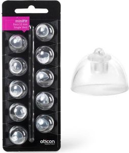Basový hrot Oticon miniFit, 12 mm, s jedním otvorem