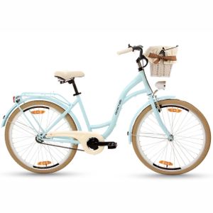 Goetze CityBike Style 26 Zoll 1 Gang Tiefeinsteiger Damen mit Korb Goetze CityBike Style 26 Zoll 1 Gang Tiefeinsteiger Damen mit Korb