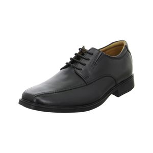 Clarks Tilden Walk męskie eleganckie skórzane półbuty czarny 42