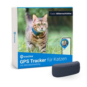 Tractive GPS Tracker CAT 4 TRAMINDB Katzen leichter wasserfester Peilsender 2022