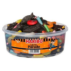 Haribo Liquorice Parade XXL Party Box kolorowa mieszanka 750g