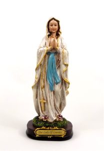 Heilige Madonna Maria Lourdes Mutter Gottes Deko Figur Skulptur Statue Kruzifix