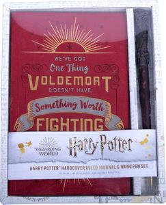 Harry Potter: Harry Potter Ruled Journal and Wand Pen Set [With Wand Pen]
