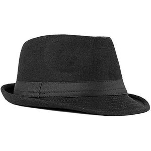 Filzhut Hut Breiter Krempe Filzhut Winterhut Wintermütze Trilby Hüte (1-St) Outdoorhut für Hochzeit Show Performance,Damen Herrenhüte