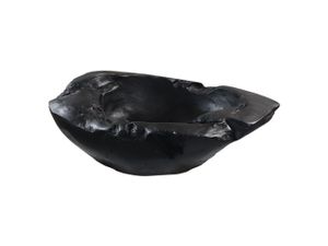 HSM Collection-Obstschale-ø35-45x8-Schwarz-Teak