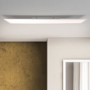 BRILLIANT LED Panel Deckenleuchte Buffi | 120x30cm | weiß | 40 Watt | 5200 Lumen | 4000 Kelvin | Metall/Kunststoff