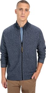 Camel Active Weste blau hoher Kragen