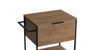 INBATH Holzplatte für Aufsatzbecken - Waschtischplatte - Widerstandsfähig  Arbeitsplatte - Tischplatte - Universal Holzplatte Waschtisch - KOBE