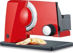 GRAEF Allesschneider mit Platte Linie 110 rot GRAEF Allesschneider mit Platte Linie 110 rot