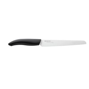 KYOCERA Brotmesser Küchenmesser Keramik Brötchenmesser Weiß 18,1 cm