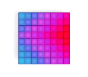 Twinkly Squares LED-Panels 6 Quadrate 64 RGB Pixels BT+WiFi schwarz