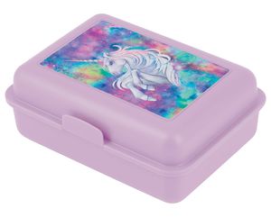 Baagl Brotdose Kinder für Schule – Lunchbox für Jungen, Kindergarten – Jausenbox, Brotzeitbox, Brotbox, Snackbox (Unicorn)