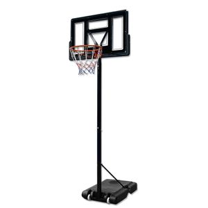 JNGL Basketbalový obruč pre deti dospelých - basketbalový stojan Prenosný s kolieskami Stojan na basketbalový obruč Výškovo nastaviteľný 230 - 305 cm