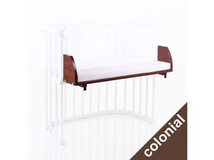 Babybay 100613 Verlängerungsseite für Original und Midi colonial lackiert incl. Matratzenteil