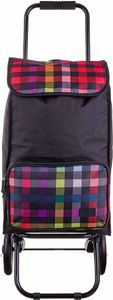 Franky Einkaufstrolley Einkaufsroller ER1 Multicolor Check Franky Einkaufstrolley Einkaufsroller ER1 Multicolor Check