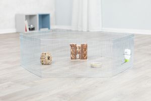 Trixie Freilaufgehege für Kleintiere 6 Elemente à 48 × 25 cm