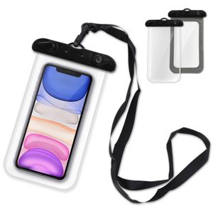 Schutzhülle Wasserdicht für Apple iPhone 11 Handy Hülle Tasche Wasser Case , Farben:Transparent