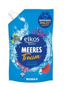 Elkos tekuté mýdlo, náhradní náplň mořský sen - 750 ml