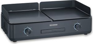 SEVERIN SUAVE Plancha Grill PG 8569 PG 8569 aus Aluminium, schwarz
