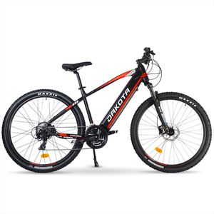Urbanbiker Dakota, e-horský bicykel, batéria 720WH (48v 15Ah), zadný motor 250W, 27 palcov, hydraulické kotúčové brzdy, červená