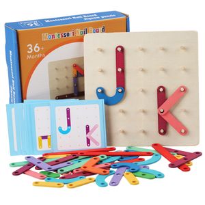Montessori-Steckbrettpuzzle, Holzpuzzle für Kinder, Steckpuzzle Holz ab 3 4 Jahren, Holzpuzzle Spielzeug, Interaktives Puzzlespielzeug, Weihnachtsgeschenk für Jungen Mädchen