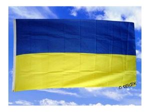 Ukraine 90x150cm Flagge Ukrainische Nationale Europa Europäische Flagge