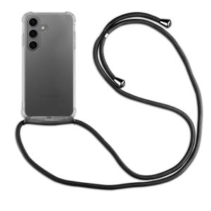 betterfon | Samsung Galaxy S24 Handykette Smartphone Halskette Hülle mit Band - Schnur mit Case zum umhängen Handyhülle mit Kordel zum Umhängen für Samsung Galaxy S24 in Schwarz