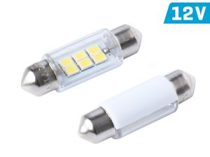 Żarówka VISION Festoon SV8.5 36mm 12V 6x 2835 SMD LED, biała, 1 szt.