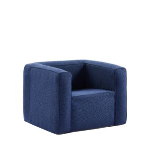 Aufblasbarer Stuhl – für drinnen und draußen – wasser- und wetterbeständig | Bequem und leicht | Leicht aufzublasen und zu entleeren | Terrakotta | Blau | TRENDYFLAIR