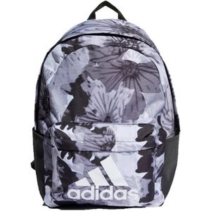 Adidas Damen Rucksack Classic Backpack Graphic grau/weiß