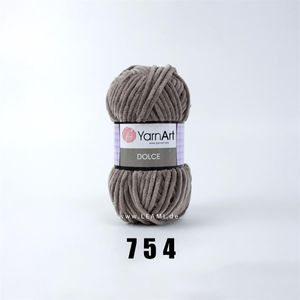 YarnArt Dolce, 754 grey-brown