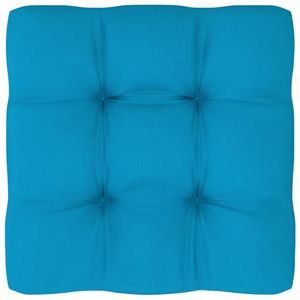 Prolenta Premium  Palettensofa-Kissen Blau 50x50x10 cm