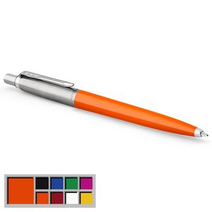 Parker Jotter Originals Kugelschreiber | Klassisches Orange | Mittlere Spitze | Blau Tinte