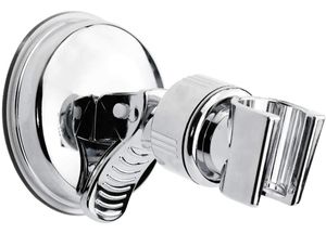 Duschkopfhalterung Saugnapf Ohne Bohren Duschkopf Halterung Duschhalterung Verstellbarer Brausehalter Bad Saugnapf mit 360° Drehbar Brausehalter für Handbrause Duschbrause