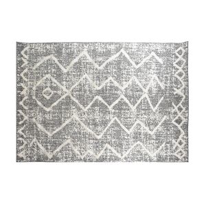 Miliboo - Berber-Teppich mit Reliefmuster beige und grau 160 x 230 cm PALEO