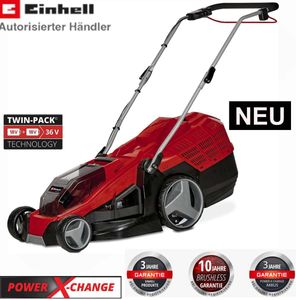 Einhell Rasenmäher GE-CM 36/43 Li M 36V (2x18V ) 43 cm ohne Akku / Ladegerät)