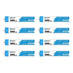 BetaFPV Lipo BT2-0 300mAh 1S 30C HV 8 Stück