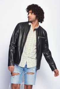 Maze Lederjacke 181Berwick Herren black L