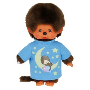 Chlapec svietiaci v tme | 20 cm bábika Monchhichi | Oblečenie na spanie
